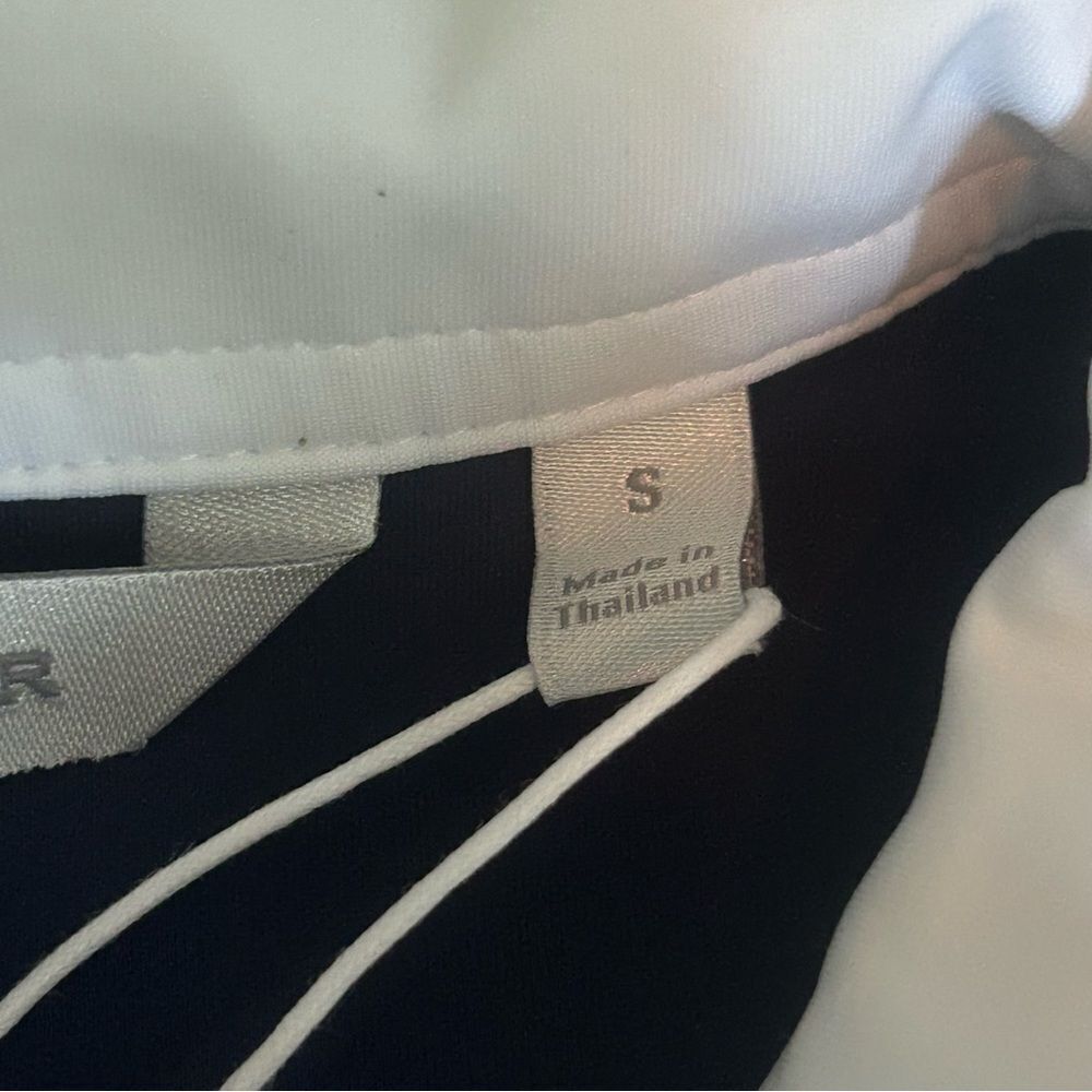 Peter Millar Fuse Hybrid Vest Tossed Paisley White Navy Full Zip Womens Small - Picture 5 of 8